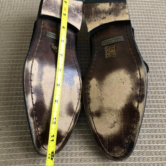 Kenneth Cole Wishing Star Green Leather Oxfords